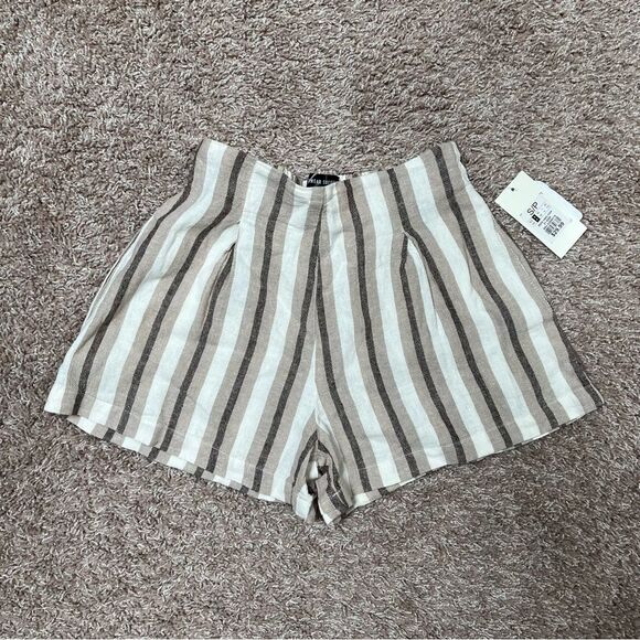 Streetwear Society Linen Blend Shorts - Picture 1 of 9